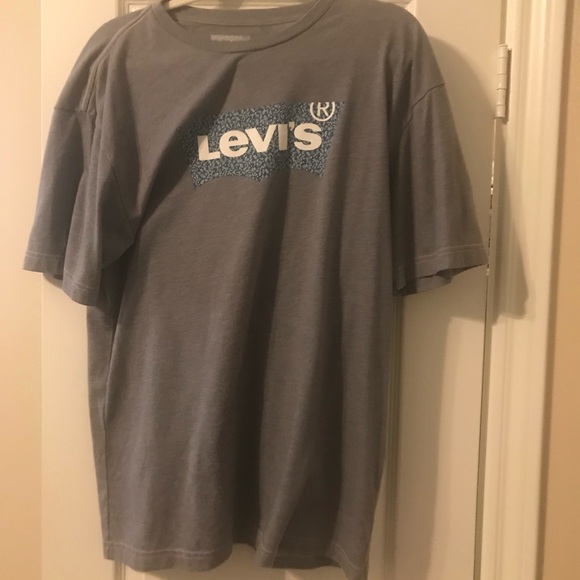 Short sleeve gray Levi shirt - Picture 1 of 2